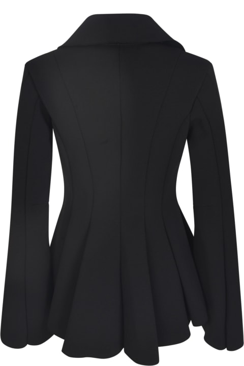 Comme des Garçons Noir Kei Ninomiya Coats & Jackets for Women Comme des Garçons Noir Kei Ninomiya Flare Pleated Zipped Jacket