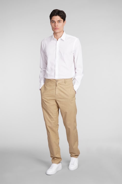 Aspesi for Men Aspesi Pantalone Funzionale Pants In Beige Cotton