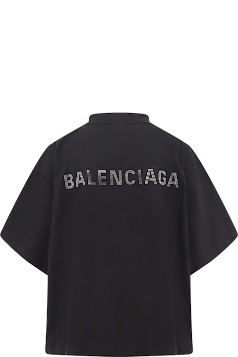 Homeware Balenciaga Black Cotton T-shirt
