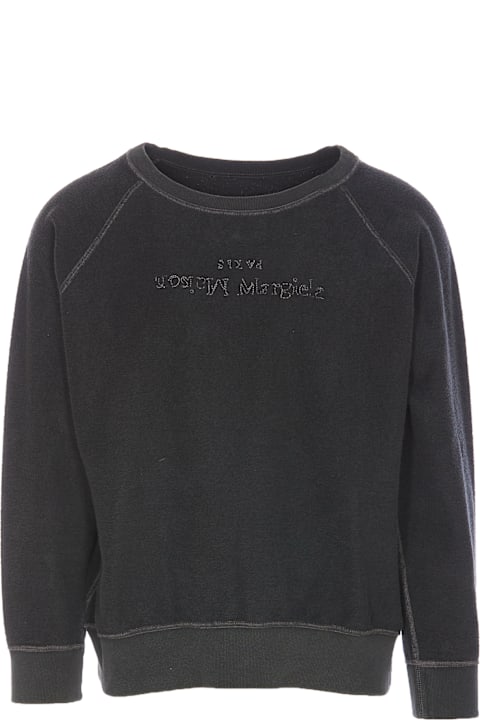Maison Margiela Fleeces & Tracksuits for Men Maison Margiela Logo Sweatshirt