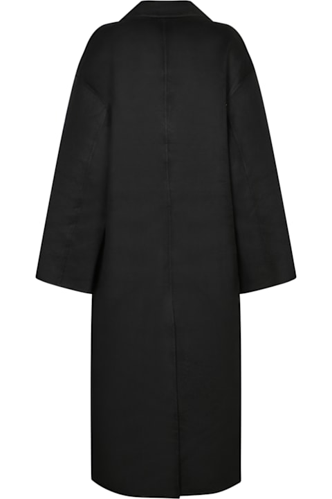 Loulou Studio Coats & Jackets for Women Loulou Studio Black Cashmere Wool Coat