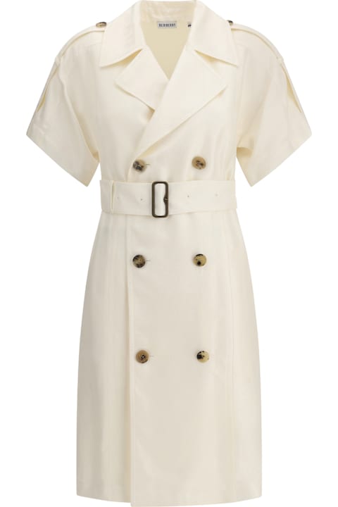Sale for Women Burberry Belted Trench Dress