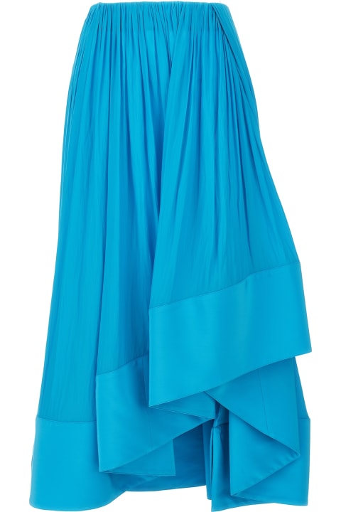 Fashion for Women Lanvin Asymmetrical Midi Skirt
