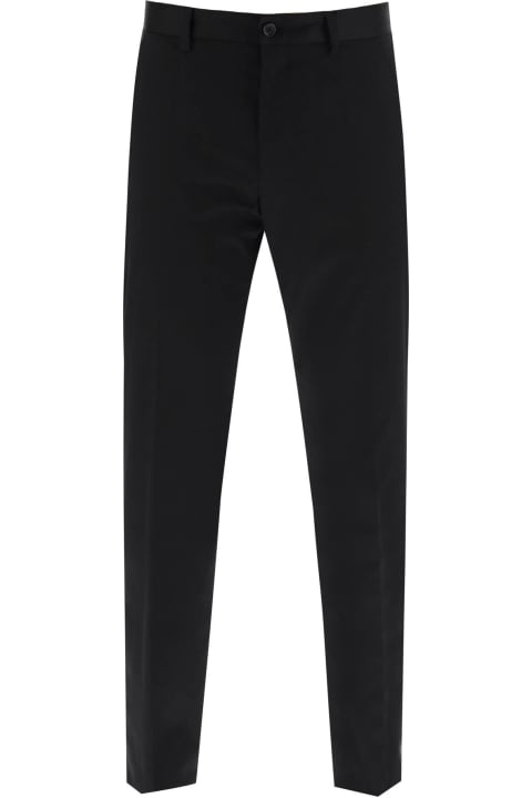 Dolce & Gabbana Pants for Men Dolce & Gabbana Cotton Chino Pants