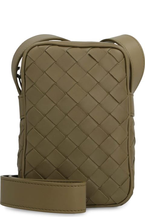 Bags for Men Bottega Veneta Leather Smartphone Case/shoulder Bad
