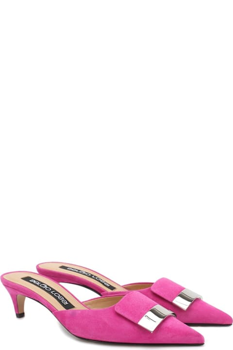 Homeware Sergio Rossi Leather Mules