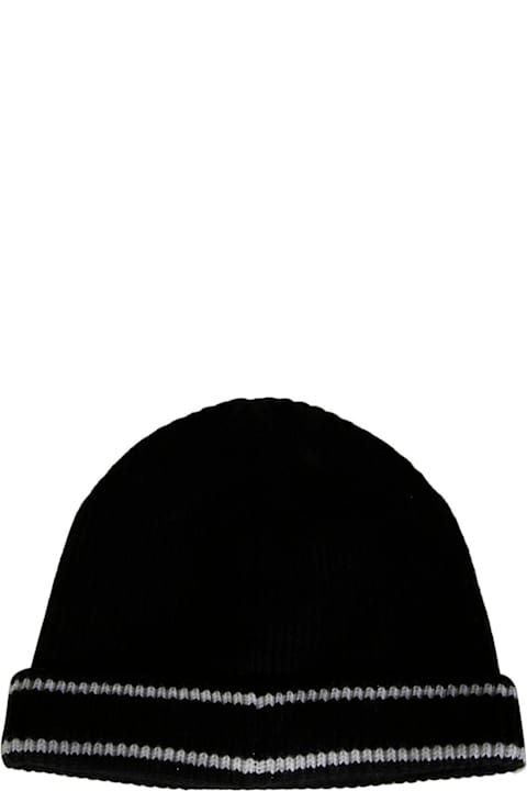 Balmain Accessories & Gifts for Girls Balmain Logo Patch Knitted Beanie