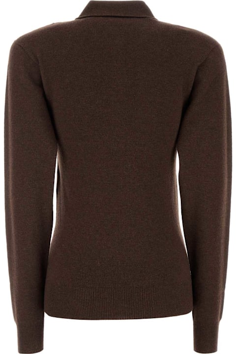 Homeware Stella McCartney Brown Cashmere Blend Polo Shirt