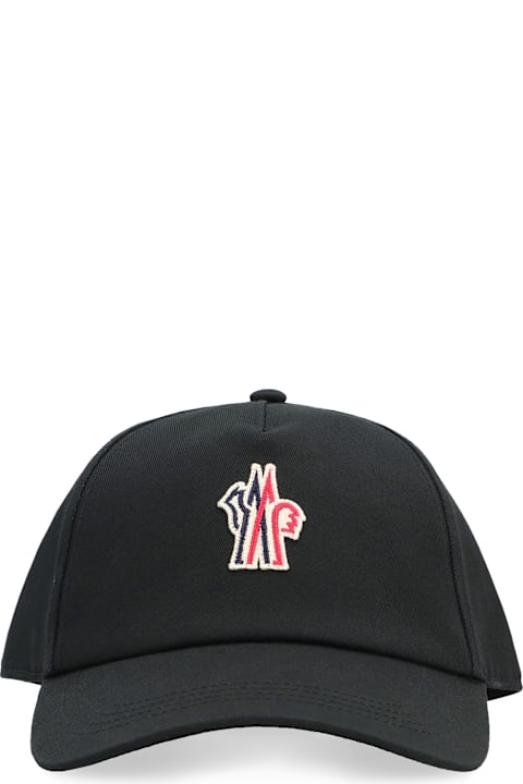 Hats Sale for Men Moncler Grenoble Logo Baseball Cap