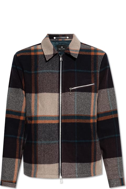 PS by Paul Smith Coats & Jackets for Men PS by Paul Smith Ps Paul Smith Shirt Jacket