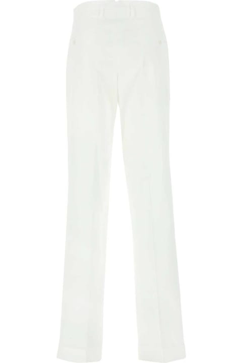 Maison Margiela Pants & Shorts for Women Maison Margiela White Cotton Pant