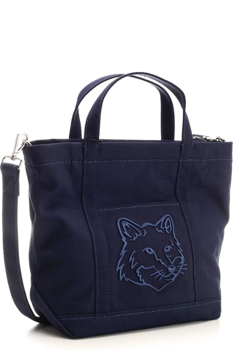 ウィメンズ新着アイテム Maison Kitsuné Small 'fox Head' Tote Bag