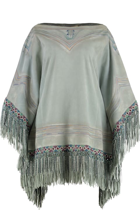 Homeware Etro Leather Cape Coat