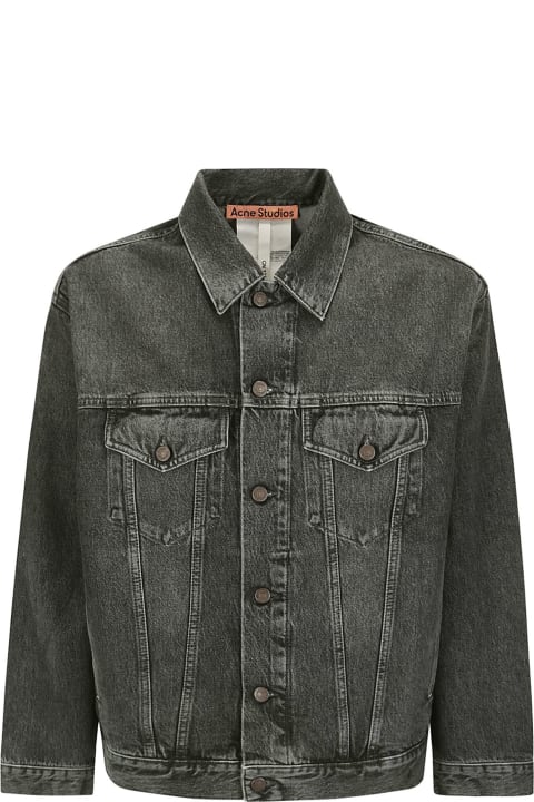 Acne Studios Coats & Jackets for Men Acne Studios Long-sleeved Denim Jacket