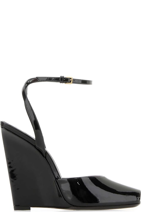 Shoes for Women Saint Laurent Black Leather Le Scandal Sandals