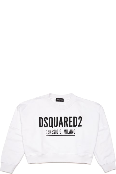 Fashion for Women Dsquared2 D2s606f Over Sweat-shirt Dsquared
