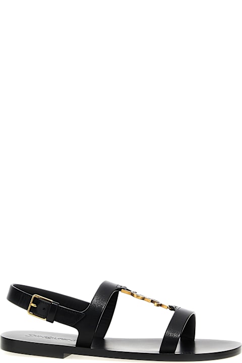 Saint Laurent Sandals for Women Saint Laurent 'cassandre' Sandals