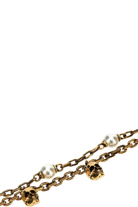 Alexander McQueen Jewelry for Women Alexander McQueen 'skull Pearl' Bracelet