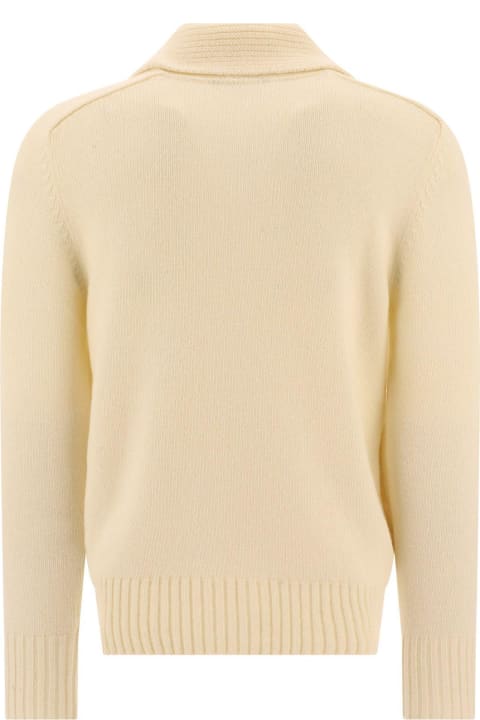 Tagliatore Sweaters for Men Tagliatore High-neck Zip-up Jumper