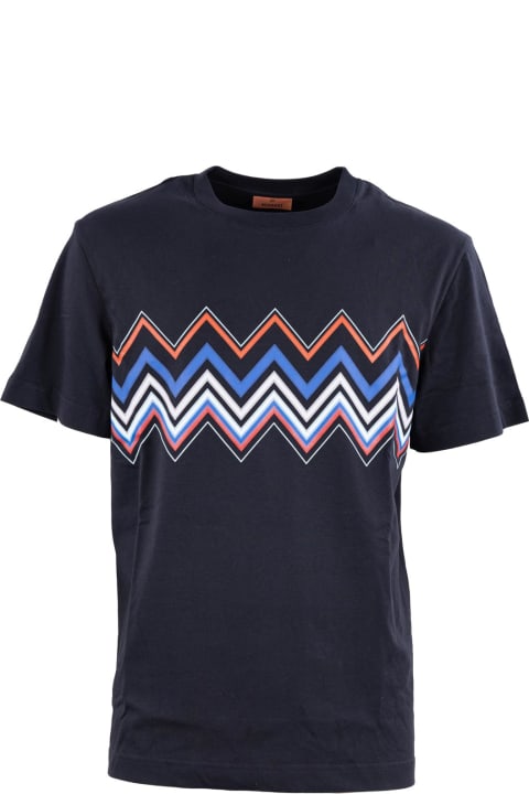 Fashion for Men Missoni Missoni T-shirts And Polos Blue