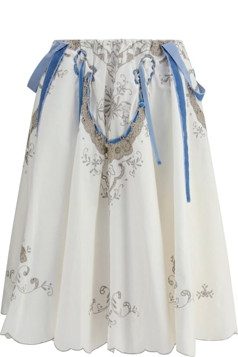 Ella Clothing for Women Ella Cotton Midi Skirt