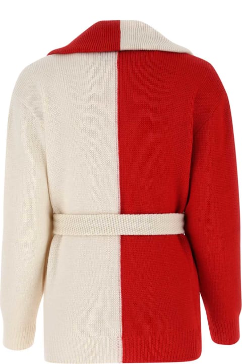 Clothing for Women Gucci Two-tone Wool Sweater