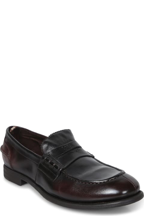 Officine Creative Loafers & Boat Shoes for Men Officine Creative Chronicle 144 Dark Brown Loafer