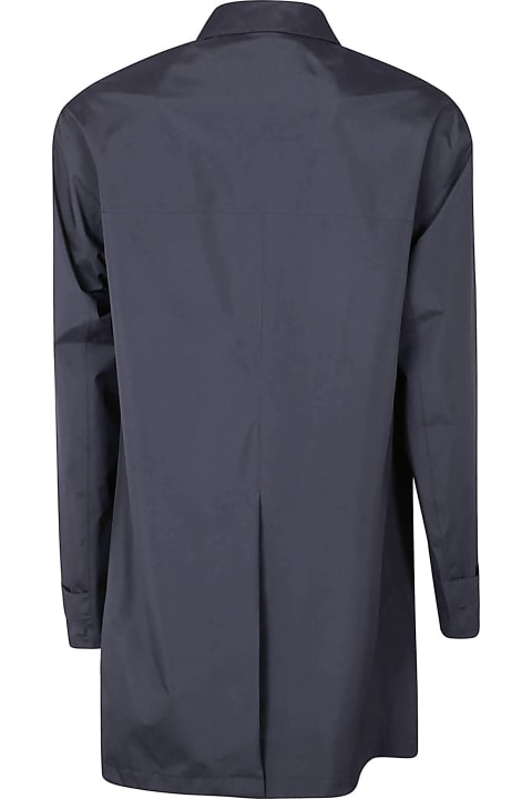 Herno for Men Herno Rear Slit Plain Raincoat