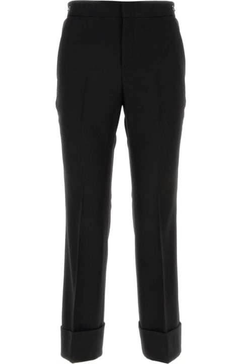 Gucci Clothing for Women Gucci Black Wool Pant