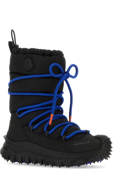 Moncler for Men Moncler Black Polyester And Nylon Trailgrip Aprã¨s Boots