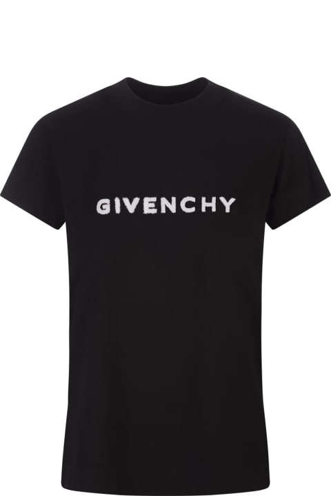 Givenchy Sale for Women Givenchy Givenchy 4g Slim T-shirt In Black Cotton
