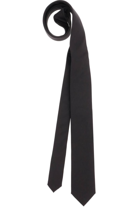 Ties for Women Dolce & Gabbana Black Silk Tie