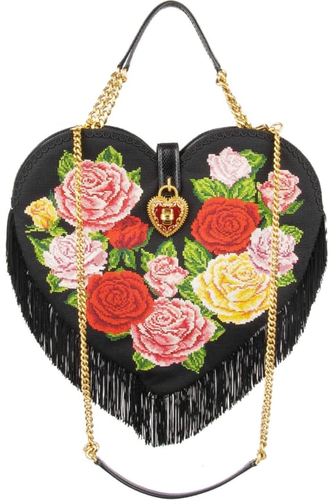 Dolce & Gabbana Bags for Women Dolce & Gabbana My Heart Crochet Bag