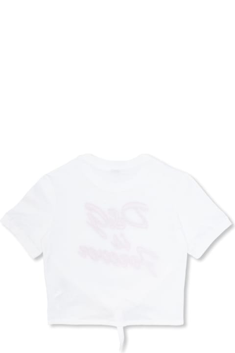 Topwear for Girls Dolce & Gabbana Dolce & Gabbana Kids T-shirt With Logo
