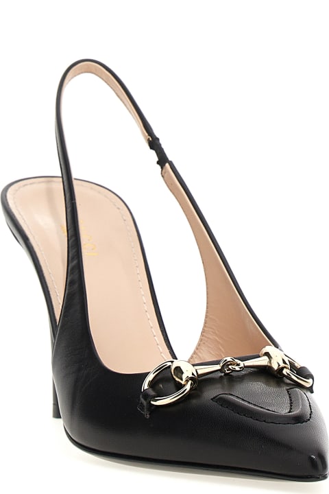 Gucci High-Heeled Shoes for Women Gucci 'morsetto' Slingback