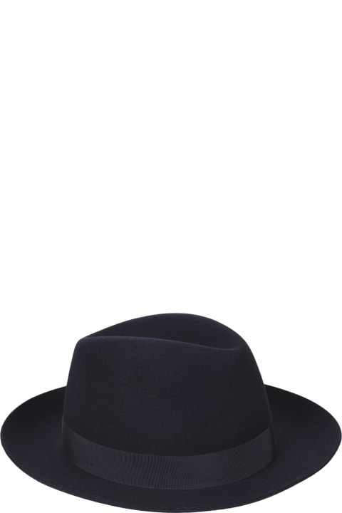 Borsalino Hats for Men Borsalino Bow Detail Don Hat