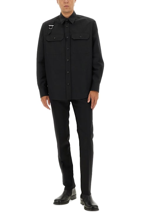 Alexander McQueen for Kids Alexander McQueen Wool Pants