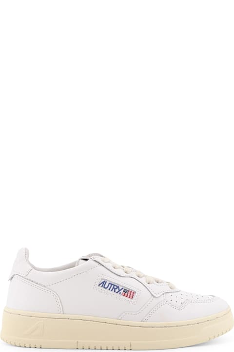 Autry Medalist Leather Sneakers