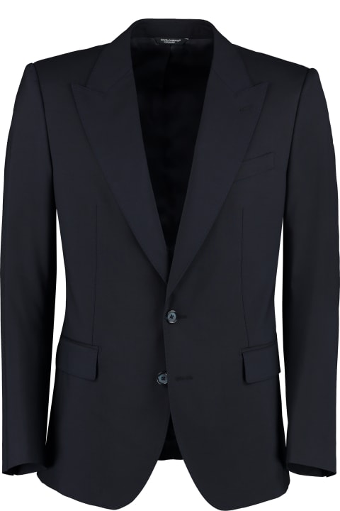 Dolce & Gabbana Clothing for Men Dolce & Gabbana Sicilian Suit In Stretch Wool