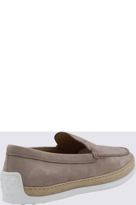 Fashion for Men Tod's Taupe Leather Formal Shoes
