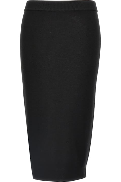 تنورات لـ السيدات Saint Laurent Wool Skirt