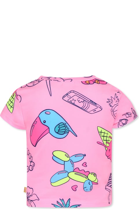 Homeware Billieblush Pink T-shirt For Girl With Print