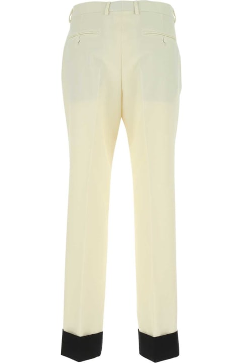 Fashion for Men Gucci Ivory Wool Blend Pant