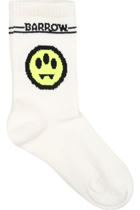 Fashion for Kids Barrow White Socks For Kids With Smiley