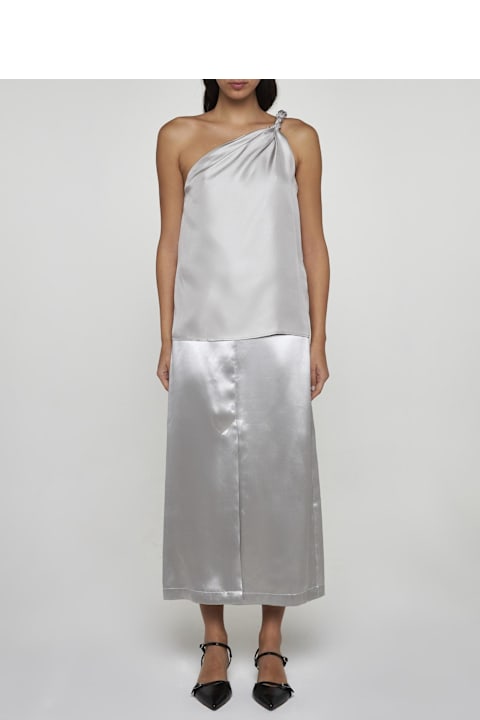 Loulou Studio Underwear & Nightwear for Women Loulou Studio Adiran One-shoulder Silk Top