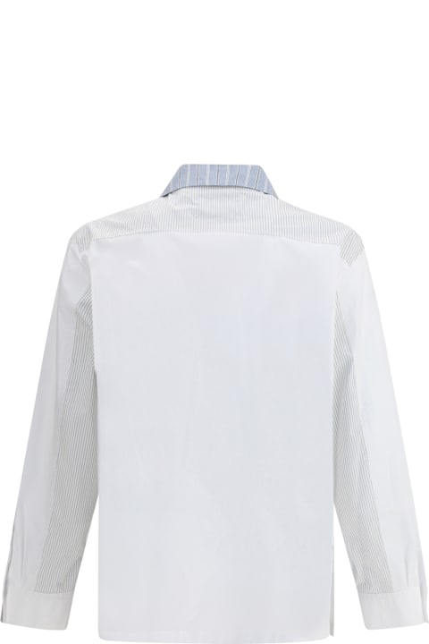 Maison Margiela for Men Maison Margiela Striped Patchwork Shirt