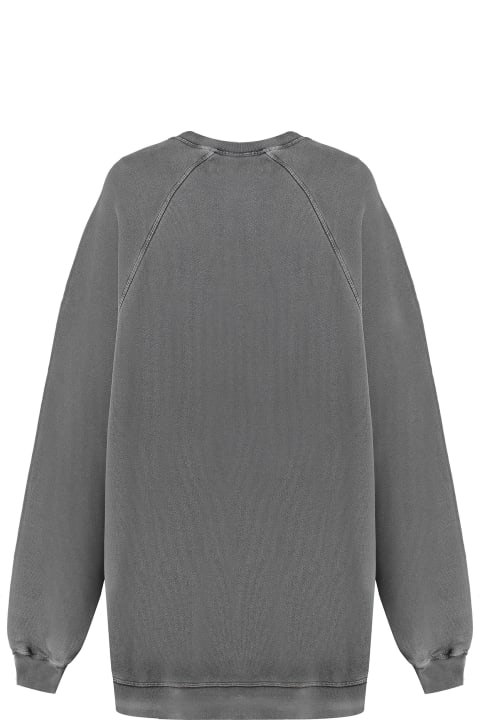 HALFBOY Fleeces & Tracksuits for Women HALFBOY Cotton Crew-neck Sweatshirt