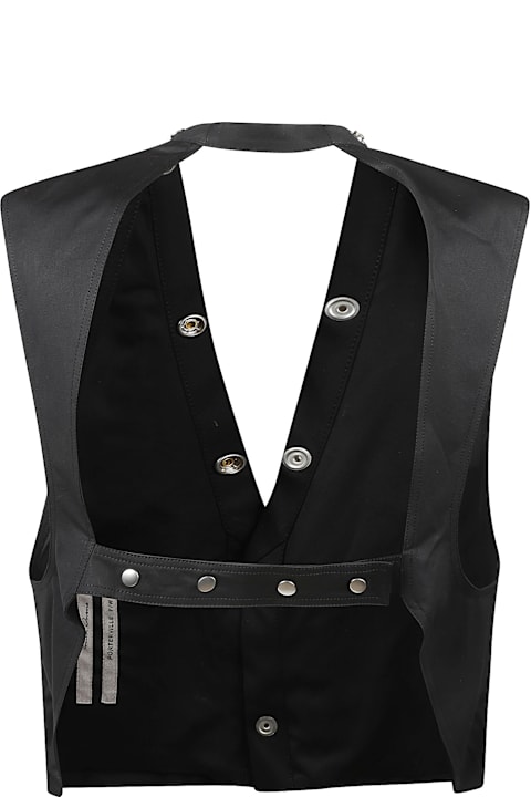 Clothing for Men Rick Owens Cargo Buttoned Vest