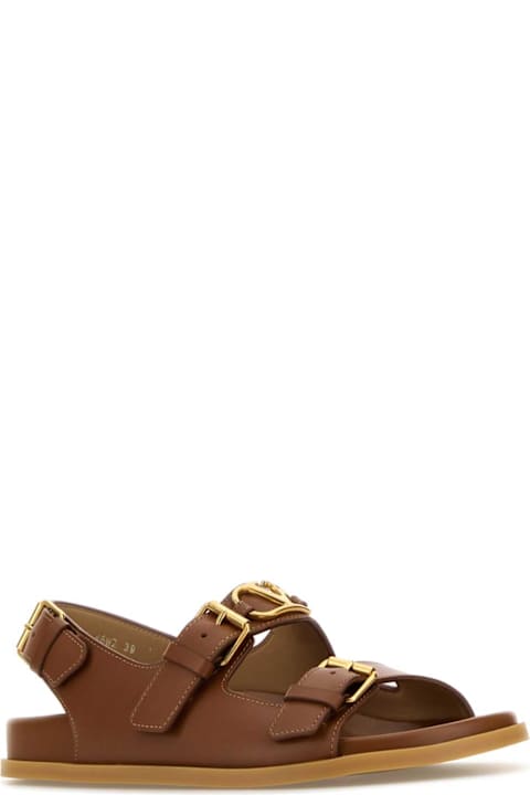 Homeware Valentino Garavani Biscuit Leather Sandals