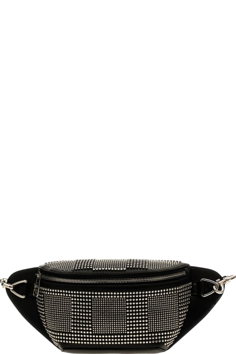 メンズ Alexander McQueenのベルトバッグ Alexander McQueen Studded Biker Belt Bag
